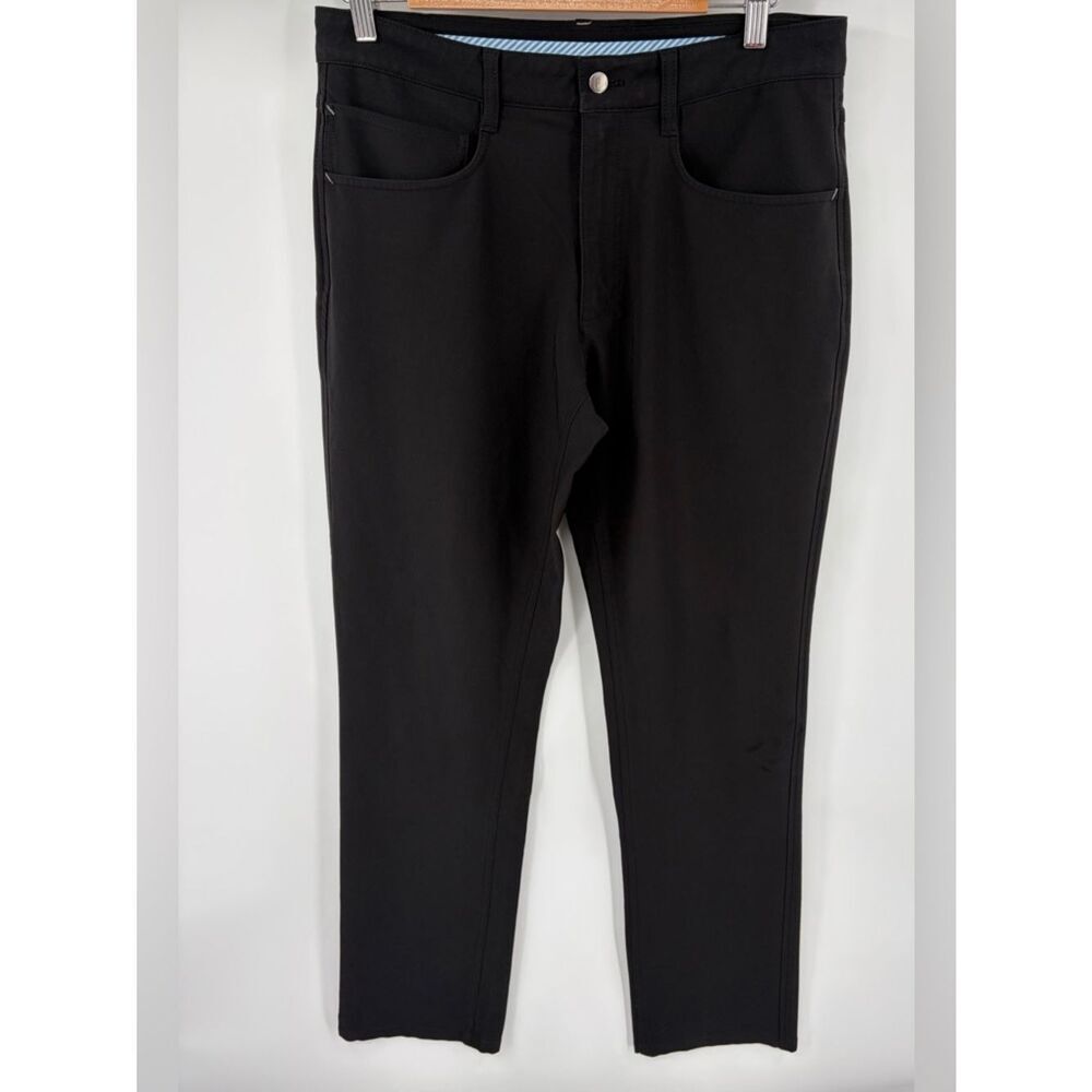 FootJoy 5 pocket black chino athletic fit golf pant men’s 32x32